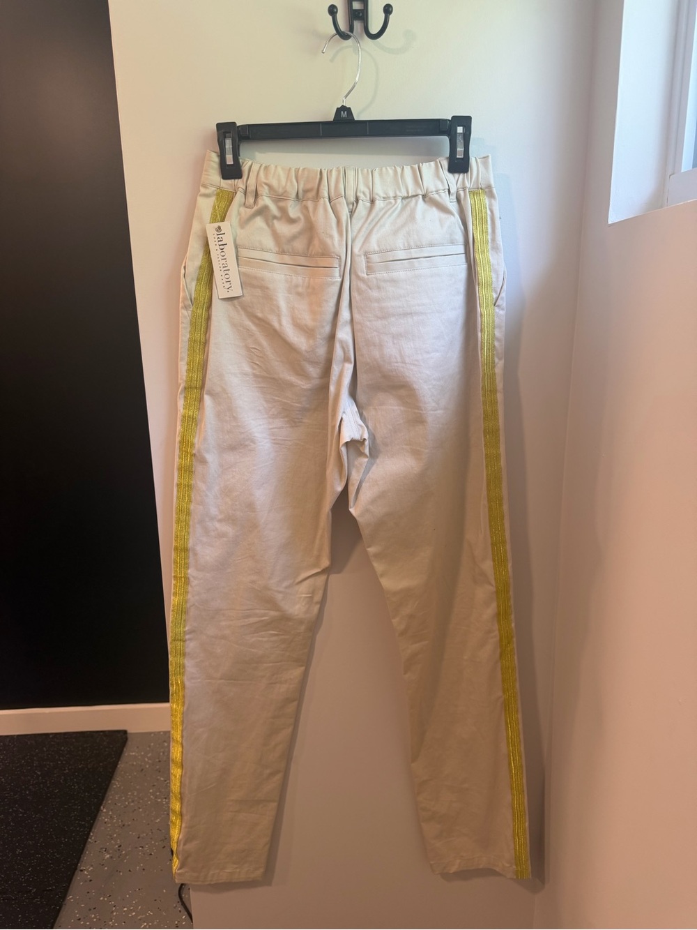 Lord & Taylor Cream Chinos - Straight Leg